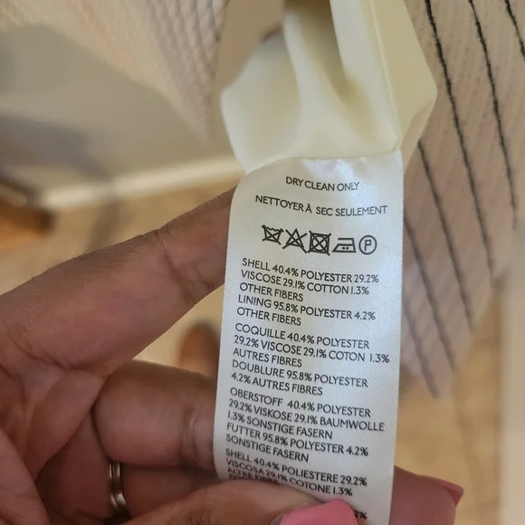 Anthropologie Oversized Cream/Tan Vest. Old Money. Preppy. Boho Size XL - Picture 12 of 14